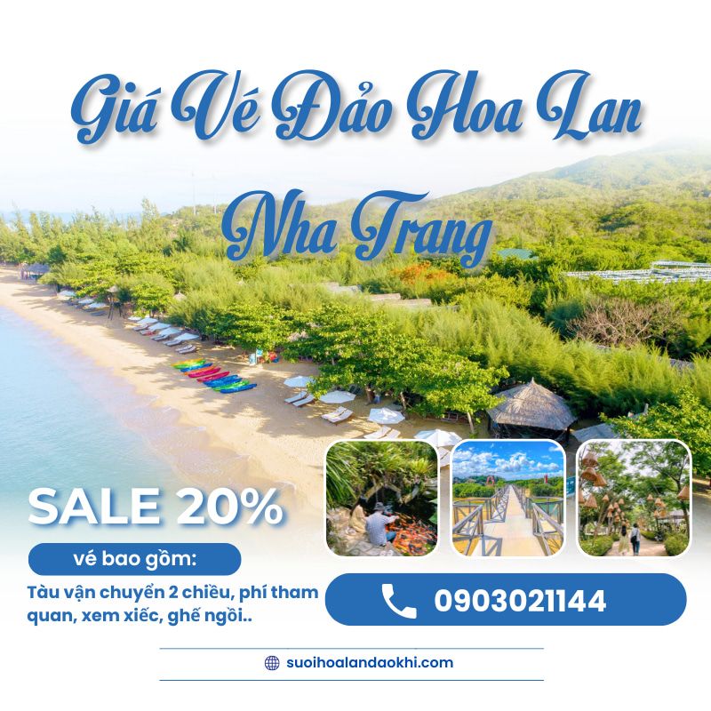 Vé Đảo Hoa Lan Nha Trang 2024